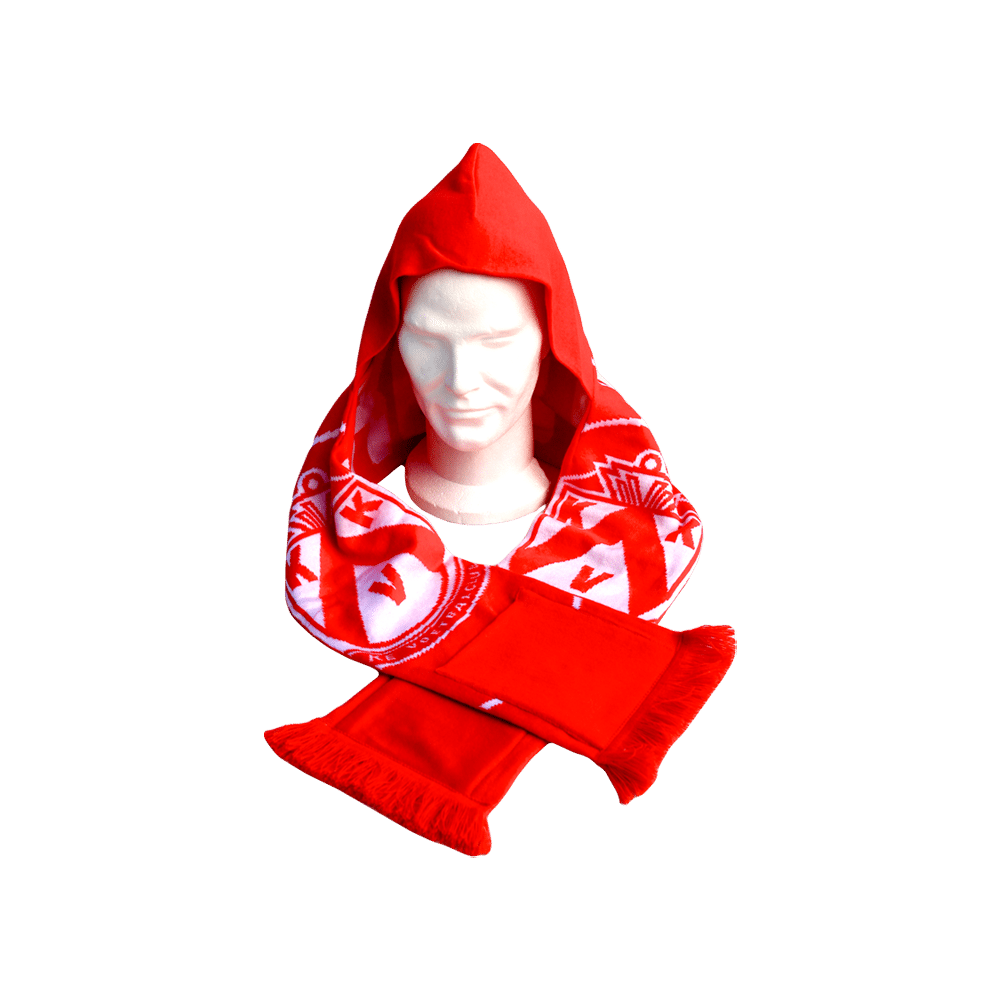 Hercules Merchandise scarves with hats and pockets